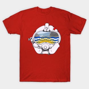 British Columbia Dive Helmet T-Shirt